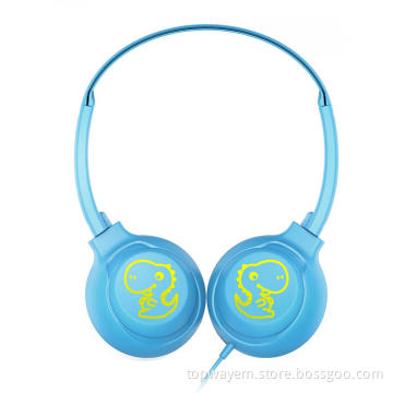 Wired Kids adjustable Headphones with mic 18L09
